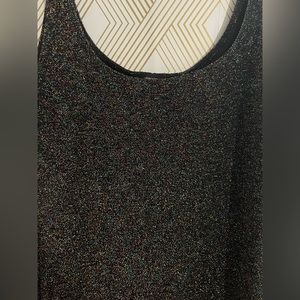 Black sparkly Midi New Years Dress